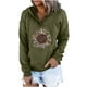 thumbnail image 1 of Blusa de manga larga con bolsillo estampado a la moda para mujer, blusas informales, sudaderas con botones Pompotops FGAJ17387, 1 of 6