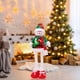 thumbnail image 3 of Muñeco de Navidad Estirable, Figura de Muñeco de Peluche de Pie, Figurita de Navidad, Piernas de Extensión para Fiesta, Festival, Juguete para Niños, M BLESIY Figura de Papá Noel, 3 of 8