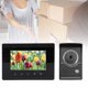 thumbnail image 4 of Timbre Con Vídeo, Llamada Con Un Toque, Adorno En Forma De Línea De Intercomunicador De Vídeo Para Exteriores Con Pantalla LCD Para El Hogar, 4 of 7