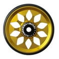 thumbnail image 3 of Almencla Vélo Pliant Solide Roue Facile Roues pour Transport Porter Voyage Modification Composant pour Doré, 3 of 5