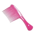 thumbnail image 1 of Peine de dientes anchos Zulema Rosado 21 cm x 5 cm, 1 of 8
