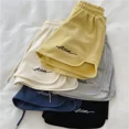 thumbnail image 4 of Pantalones cortos de algodón para mujer 2024, pantalones cortos deportivos de cintura alta, ropa femenina de moda, pantalones cortos de caramelo, ropa informal para estar en casa, pantalones de yoga, 4 of 5