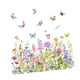 thumbnail image 5 of Pegatinas para ventana con flores de jardín, calcomanías para ventana de vidrio, arte moderno, calcomanías decorativas para ventana con flores para, 5 of 9