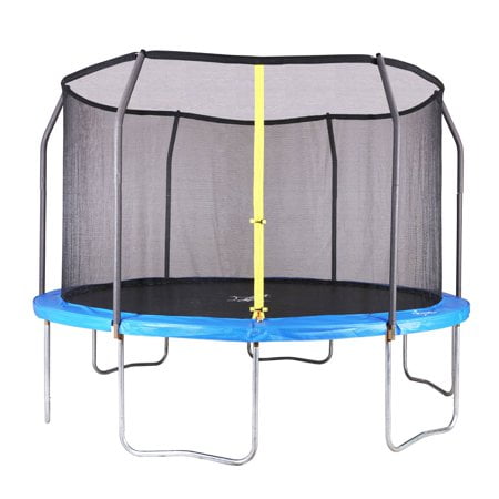 Airzone 14-Foot Trampoline, with Safety Enclosure, Blue