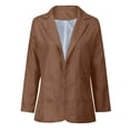 thumbnail image 3 of SDNall Women Blazers Windproof Coat Trench Coat Spring Coat Blouse Jacket, 3 of 9