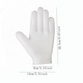 thumbnail image 3 of Silicone Gloves for Dry Hands,1 Pairs Silicone Moisturizing Gloves,Spa Gel Hydrating Gloves Women,Anti Slip Aloe Lotion Gloves for Repairing Dry Hand,Calluses,Cracked Heels & Softening Rough Skin, 3 of 6