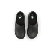 Anywear Streak Step-In Nurse Shoes for Women and Men, Oil- and Slip-Resistant EVA Kitchen Shoes, Work Shoes, 8, Black