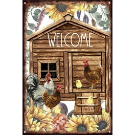 Tin Metal Garden Sign, Tin Metal Garden Sign,