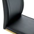 thumbnail image 2 of High - Quality PU and Arched Metal Design - Dining Chair for Stylish Home Decor, 2 of 6