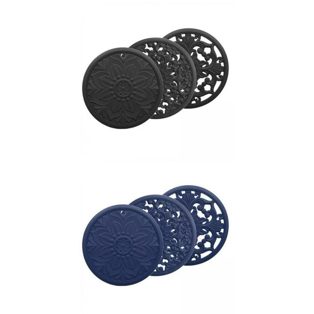Almohadillas Calientes de Silicona Macarena 6 uds Salvamanteles Antideslizante