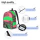thumbnail image 3 of Balery Neon Desert Moon Mochila Clásica Impresa Básica para Viaje, Mochila Escolar Resistente al Agua, Mochila de Lona con Correas Ajustables-Small, 3 of 5