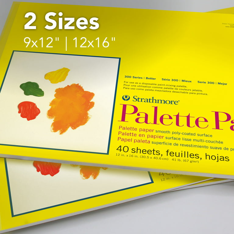 Palette Painting Pad – Disposable 50 Sheets - Paint Mixing Palette