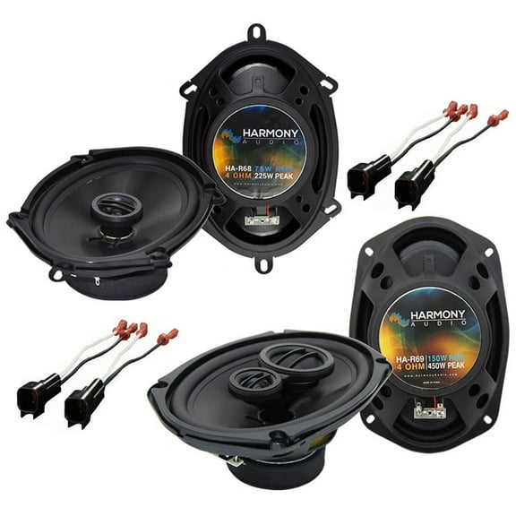 Ford Crown Victoria 1998-2011 Speaker Upgrade Harmony R68 R69 Package New