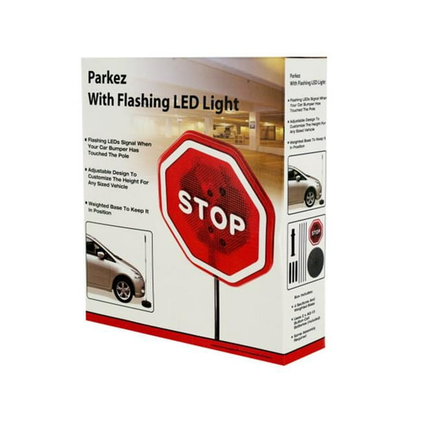 Bulk Buys OB636-3 Clignotant Led Lumière Capteur de Sécurité de Stationnement -Pack de 3