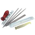 thumbnail image 3 of 8Pcs Chain Saw Sharpening Kit Professional Maintenance Tool Set for Chainsaw, 3 of 8