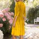 thumbnail image 2 of TaTaai Women's Spring Summer Velvet Dress Round Neck Solid Color with Zipper Fitted A Line Knee Length Stretchy Soft Casual Pullover Gift, 2 of 6