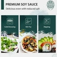 thumbnail image 6 of Soeos Organic Low Sodium Soy Sauce, 2 Pack of 16.2oz (480ml), 6 of 10
