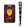 thumbnail image 3 of UME Officially Licensed Comics Badge Holder with Lanyard - Durable PVC, Cartoon Designs, Identity Card & Access Pass Holder - Set of 1, 3 of 5