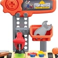 thumbnail image 5 of Top-Notch Kid's Tool Bench Playset (32 Pieces), 5 of 6