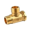 thumbnail image 3 of ones en T de Cobre / Latón de 1/2 Conectores de Tubo Uniones Resistente a Temperaturas Yotijar Accesorios en T macho macho hembra, 3 of 10