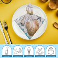 thumbnail image 6 of Heduofu Party Cloth Napkins Dinner Table Napkins, Leaf Washable Reusable Polyester Napkins for Home Holiday Party Wedding 2 PCS, 6 of 7