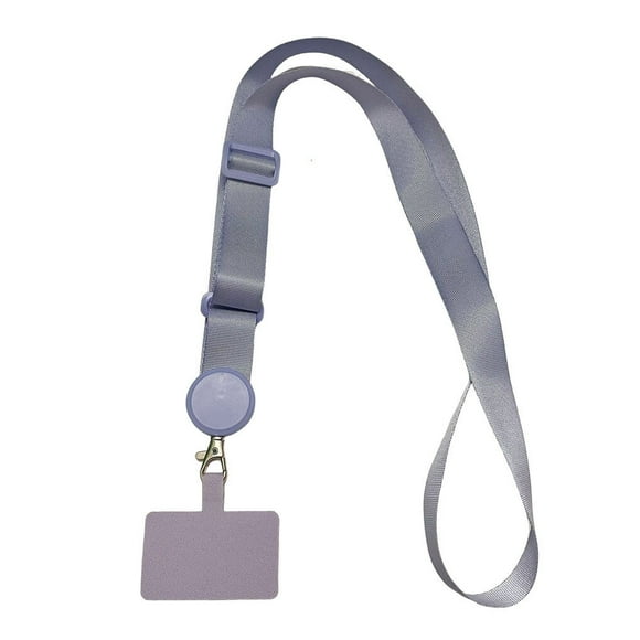 Cordon Universel pour Téléphone, Bandoulière, Voyage, Randonnée, Portable, Détachable, Cordon de Cou pour Cellulaire, Sangle, Extérieur, Téléphone Intelligent, Violet