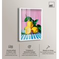 thumbnail image 2 of Lemon Grove Lines Shadowbox Print Summer Art Prints by Art Remedy, White Frame, 24 x 36, 2 of 7