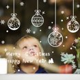 thumbnail image 3 of 3 hojas de pegatinas navideñas, pegatinas para ventanas, pegatinas decorativas, pegatinas navideñas para ventanas, pegatinas estáticas navideñas, D JM, 3 of 5
