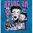 thumbnail image 2 of Kanji Style Cartoon Bring on the Boop Women Crewneck Sweatshirt Brisco Brands 2X, 2 of 6