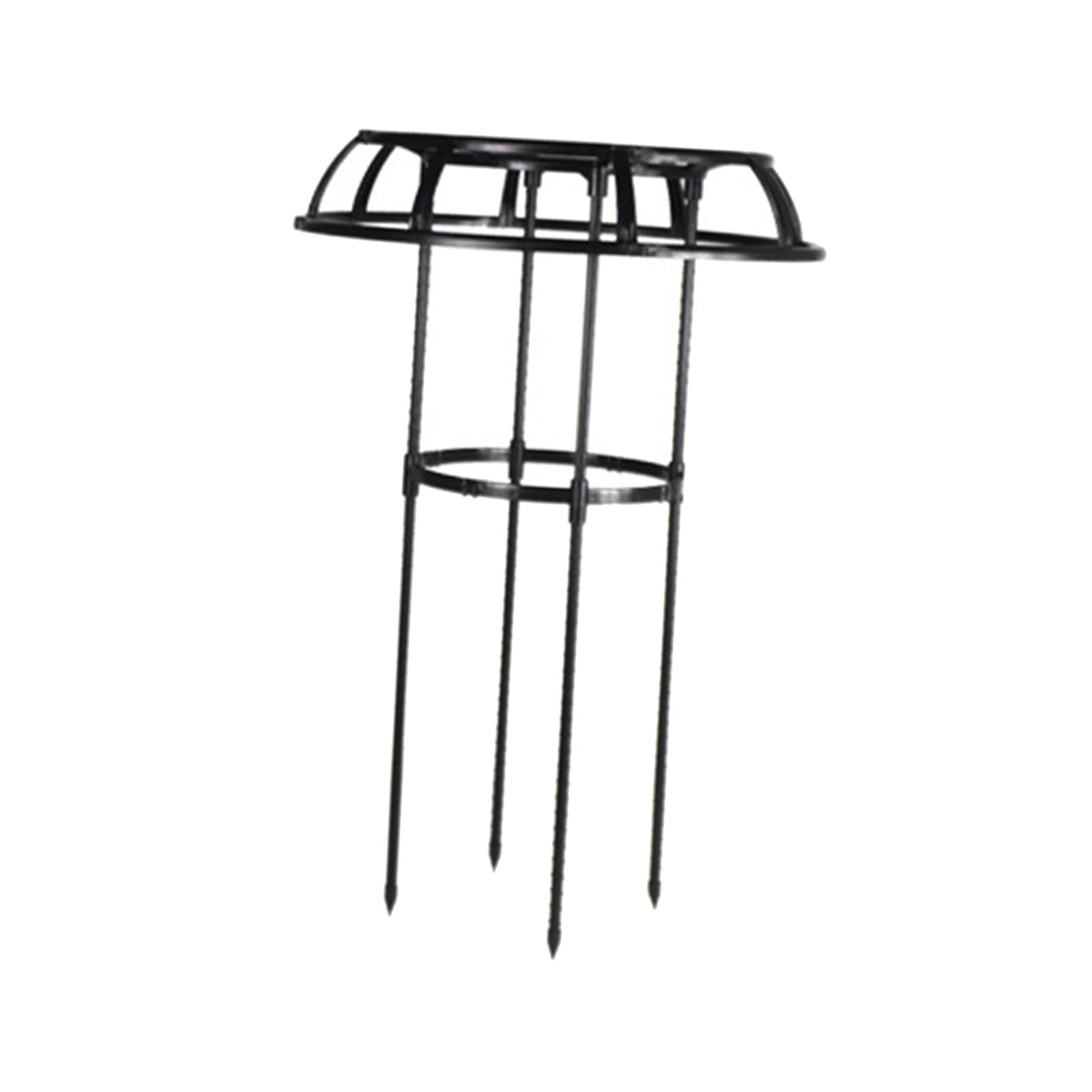 figatia Garden Trellis Plant Support Trellis Decorative Tools Black Vertical Multipurpose,Metal Plant Trellis Tomato Cage for Flowers 75x50cm