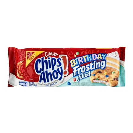 Nabisco Chips Ahoy! Birthday Frosting Filled Soft Cookies, 9.6 Oz ... - 6500bDb0 6baf 40ba B1a3 080aDa5fa084 1.94D53271803872b276acDe50c2cD741D