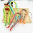 thumbnail image 2 of Abridor y abridor de botellas, abridor fácil de agarrar, ergonómico, muy adecuado para manos débiles y artritis, para botellas y latas de cualquier tamaño 4 envases, 2 of 5