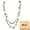 Brown, variant on Long Statement Necklaces for Women Trendy, Boho Costume Jewelry Layered Crystal Beaded Collar Necklaces for Women (NK-10084-Brown)