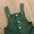 thumbnail image 3 of Bagilaanoe Newborn Baby Girl Boy Corduroy Jumpsuit Adjustable Strap Print Romper Overalls 6M 12M 2T 3T 4T 5T Kids Long Pants Casual Outfits, 3 of 8