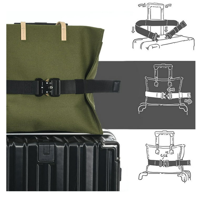 Travel Belt for Luggage - Stylish & Adjustable Add A Bag Luggage