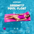 thumbnail image 2 of Open Box TRC Recreation Serenity 1.5" Thick Foam Pool Float Mat, Flamingo Pink, 2 of 10