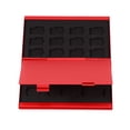 thumbnail image 3 of Portable 24 In 1 Aluminum Double Deck Memory TF Card Holder  Card Storage Case Organizer Black, Red, 3 of 8