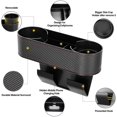 thumbnail image 2 of Portavasos Universal para coche, caja organizadora para asiento, teléfono lateral para asiento de coche, portavasos multifuncional para teléfono con bolígrafo y botella ER, 2 of 3