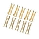 thumbnail image 3 of Heaveant Terminal de crimpado de latón, 100pcs Línea de Conector de Acoplamiento Botón de presión Terminales de cableado rápido 0.5-1.5mm Cuadrado, 3 of 8