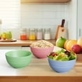 thumbnail image 6 of TINANA Wheat Straw Bowls: 26 OZ Bowls Set of 8, Microwave Dishwasher Safe, Lightweight Serving Bowls for Soup, Salad, Oatmeal - Multi Color, 6 of 6