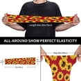 thumbnail image 4 of Easygdp Sunflowers On Red Adult Ice Silk Sunscreen Arm Cover with Thumbhole, Cooling Compression Arm Cover for Cycling, 4 of 8