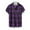 Black, variant on Maean Men Plaid Shirts Button down Short Sleeve Summer Beach Lightweight Tshirts Causal Dress Shirt