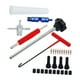 thumbnail image 2 of Kit de herramientas para cambio rápido de válvulas de neumáticos, extractor de núcleo de vástago de válvula, extracción del vástago de válvula de neumáticos 30 piezas, 2 of 9