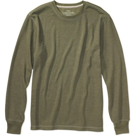 Faded Glory - Men's Organic Cotton Long-Sleeve Thermal Shirt - Walmart.com