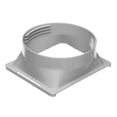 thumbnail image 3 of Apooke 15cm Square Portable Air Conditioning Body Exhaust Duct Interface Pipe Connector Conditioner Parts Easy Install, 3 of 10