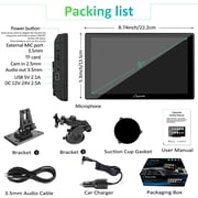 Carpuride Car Carplay Android Auto with Dula BT, 9 IPS Touch Screen Smart Display W901 Pro