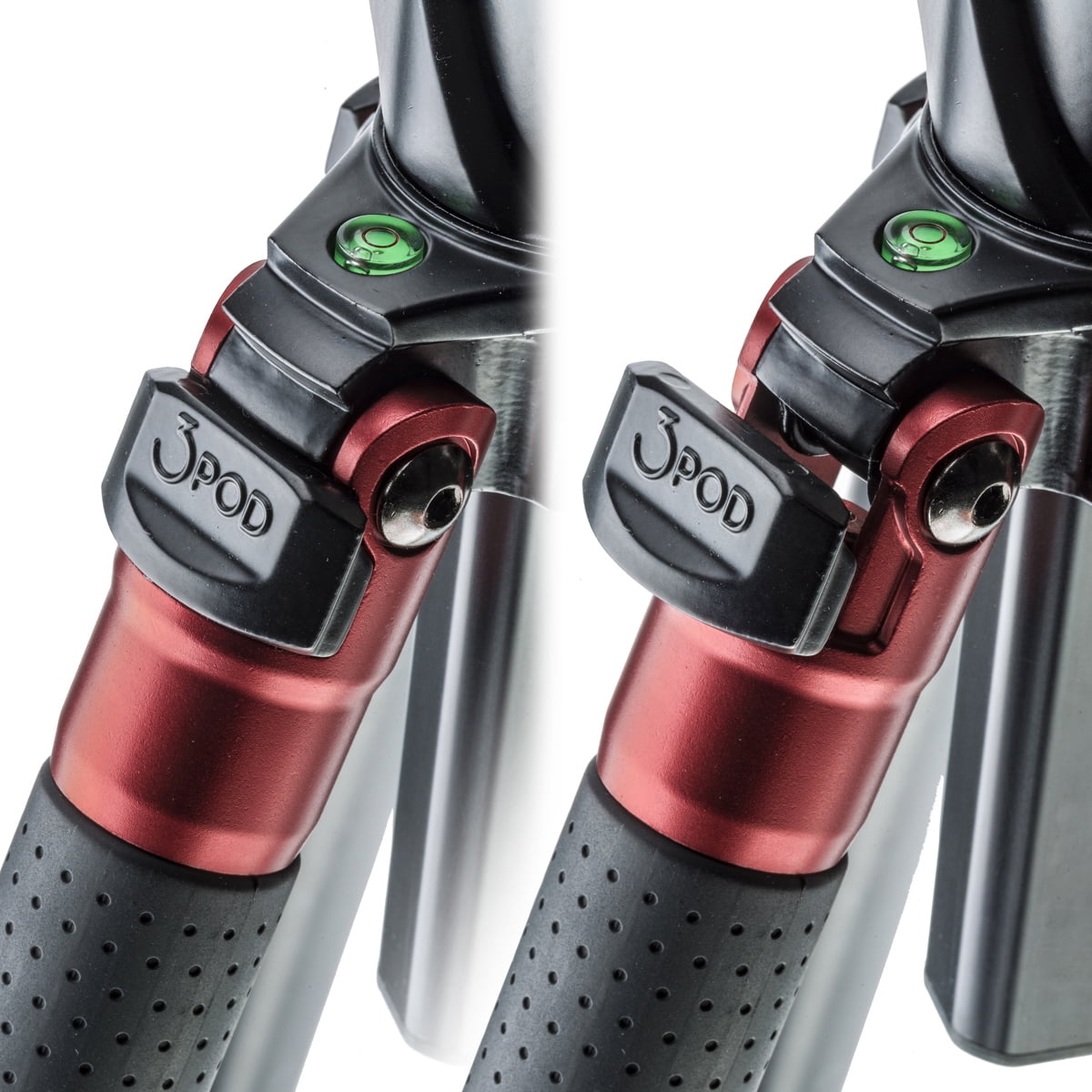 3Pod Orbit 4-Section Aluminum Tripod for Photo and Video Cameras, Bubble Level