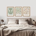 thumbnail image 3 of Singg William Morris Canvas Wall Art Set, 3 Piece Vintage Botanical Floral Pattern Pictures Prints Artwork, Paintings Wall Decor for Living Room Bedroom Bathroom Office, 3 of 6