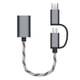 thumbnail image 4 of Cable de Datos Trenzado de Nailon Otg Conector Tipo C/Micro Usb/Usb 3.0 Para Teléfonos Android Irfora Cable USB, 4 of 7