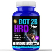 Got2BHRD Plus Premium Male Testosterone Booster, Boost Energy, Muscle Growth and Vitality 60 Tablets